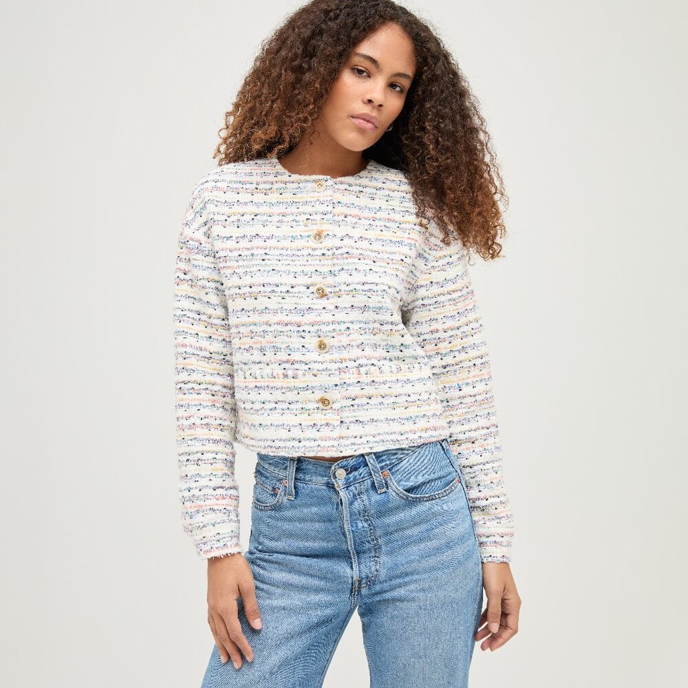 Hill House Home The Ames Jacket - Tonal Multi Tweed Size MTonal Multi Tweed / M